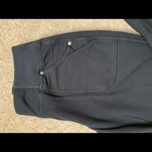 Athleta wide leg terry sweats